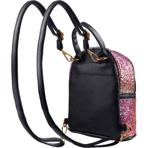New Bling Mini Backpack Convertible Shoulder Cross Bags Purse - Variant # 1 - Picture 3 of 7